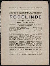 Original-Programmankündigung