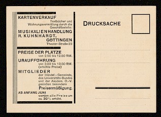 Kartenverkauf