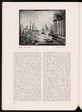 Bühnenbildentwurf von Lotte Brill, Hafen
